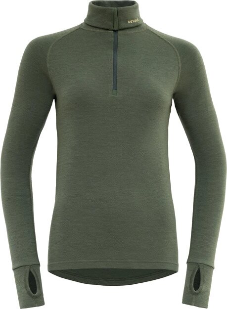 Devold Expedition Merino 235 Zip Neck Womens Forest