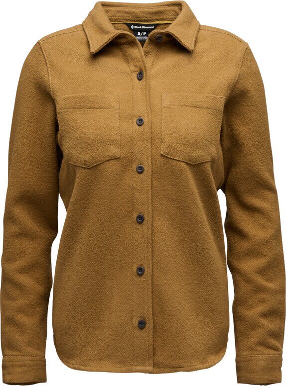Black Diamond Project Heavy Flannel Womens Flax