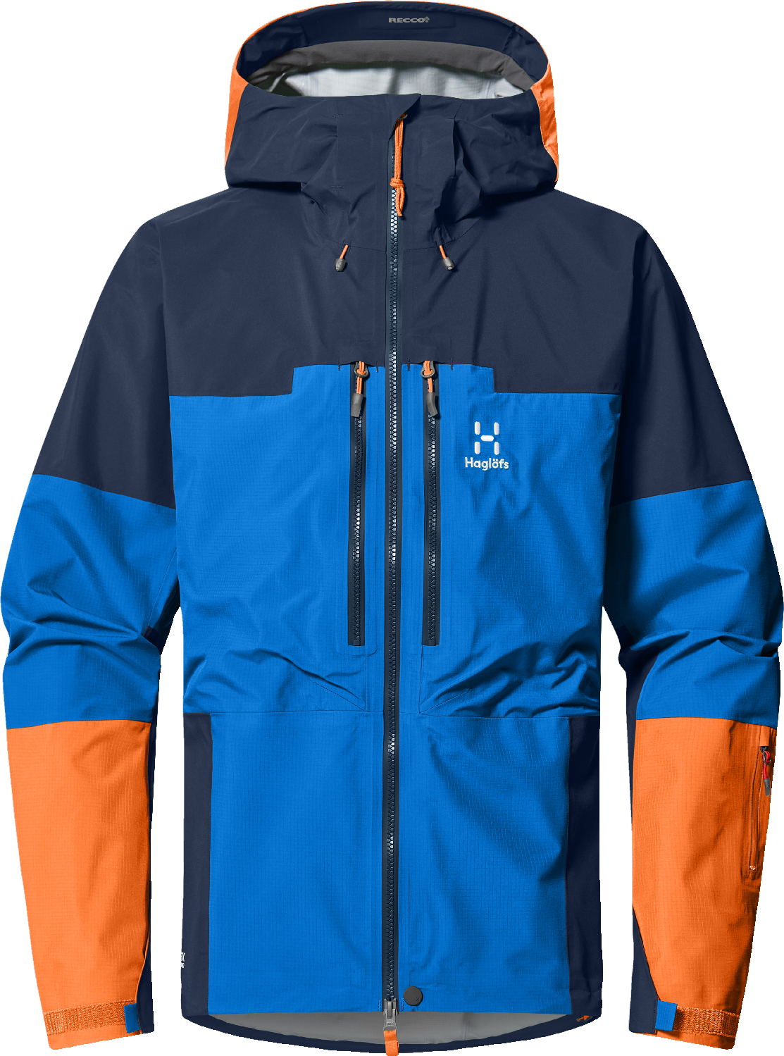 Haglöfs Spitz GTX Pro Jacket Mens Electric Blue / Tarn Blue