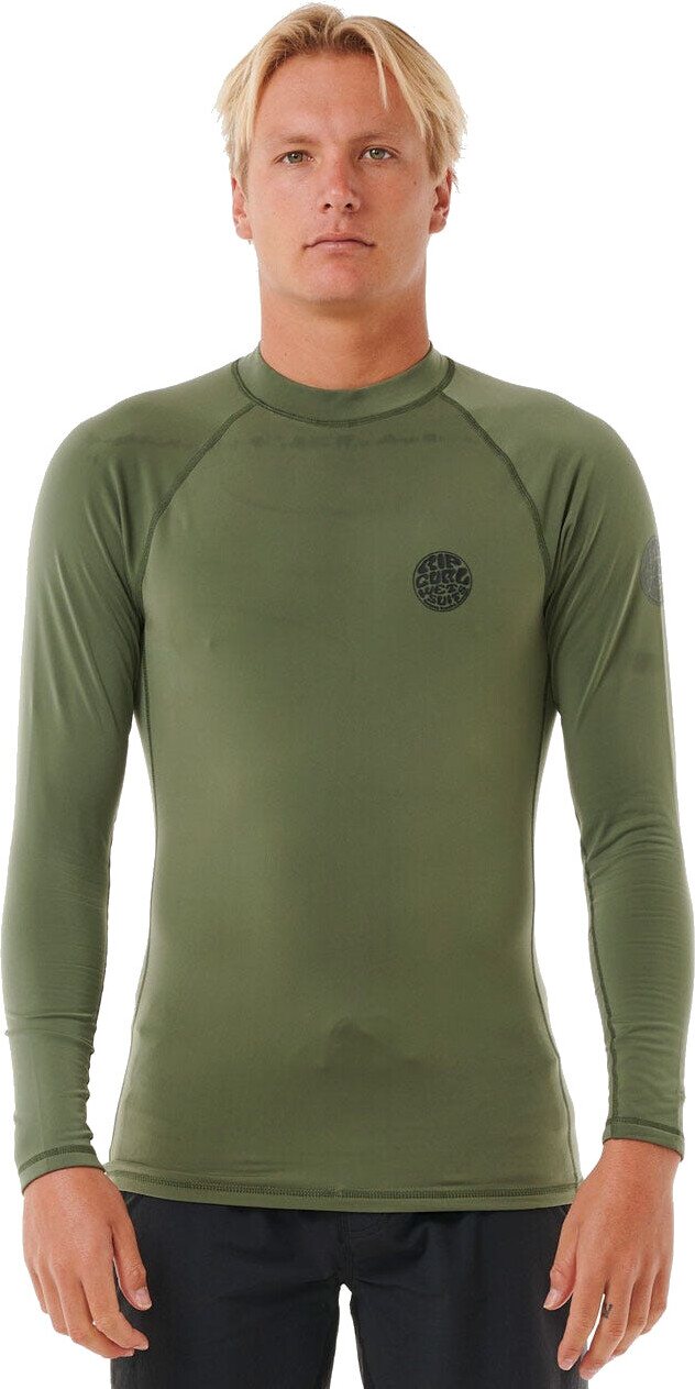 Rip Curl Icons UPF Brushed L/S Dark Olive