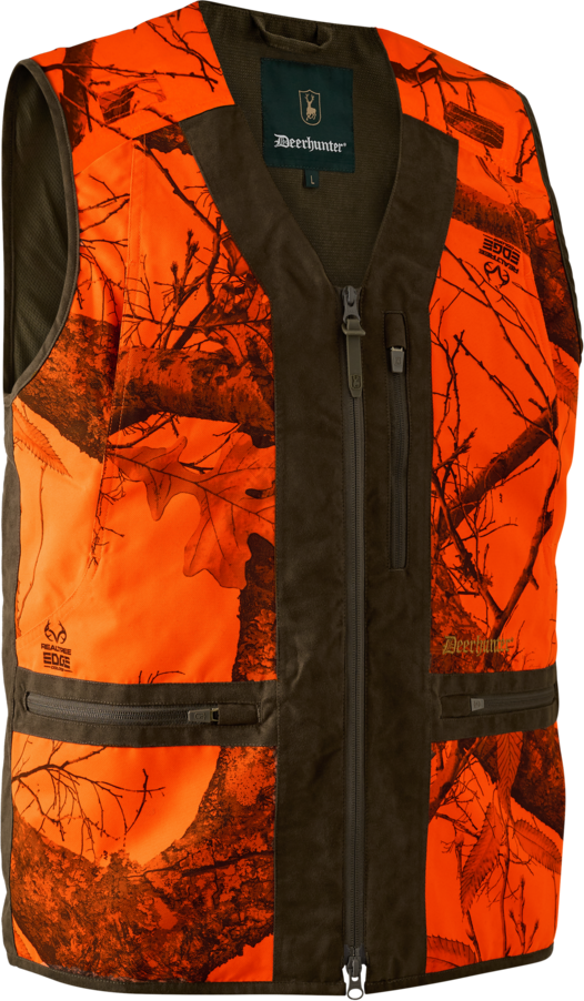 Deerhunter Eagle Waistcoat RealTree Edge Orange