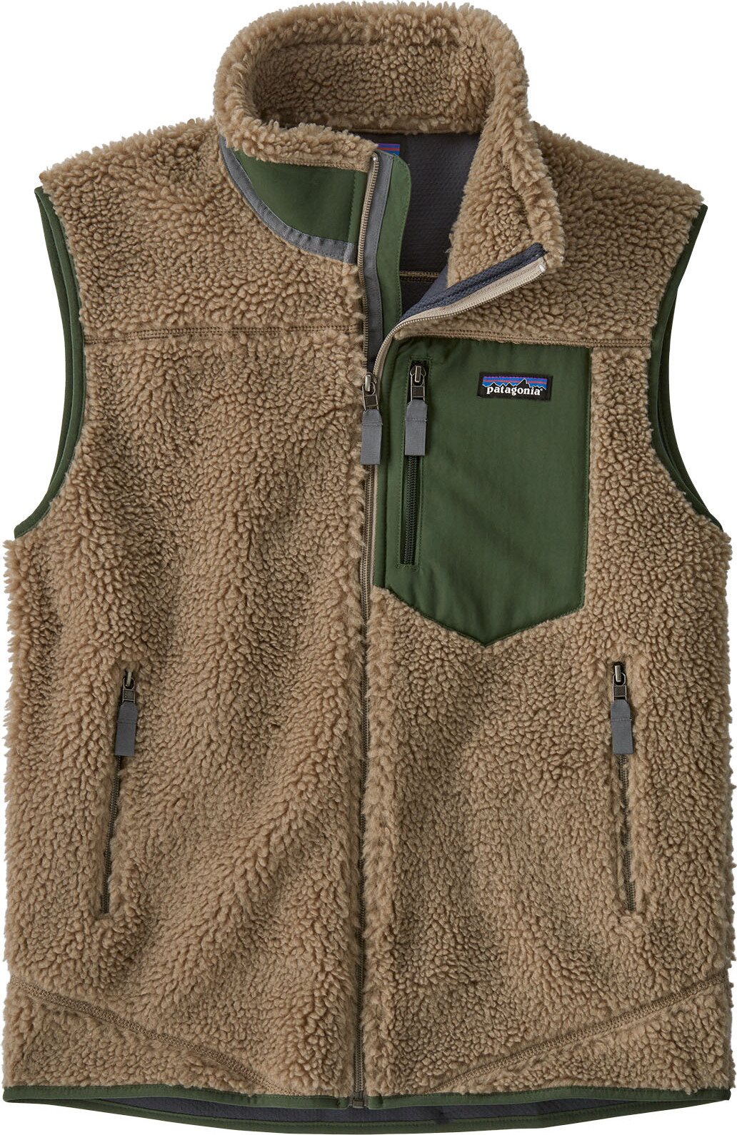 Patagonia Classic Retro-X Fleece Vest Mens Seabird Grey