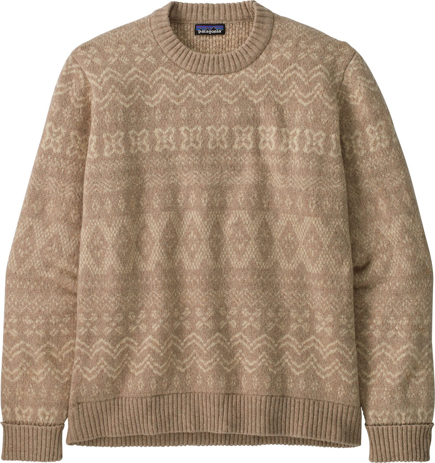 Patagonia Recycled Wool-Blend Sweater Mens Helmsman: Seabird Grey