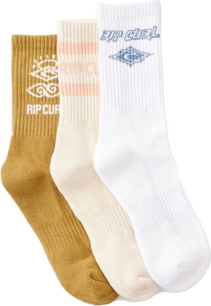 Rip Curl Icons Of Surf Sock 3-pk Bronze