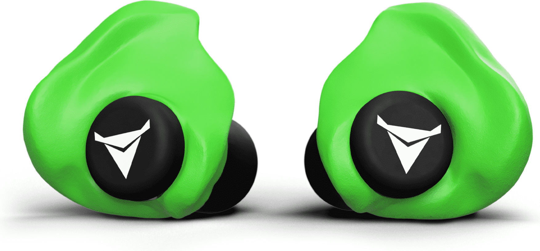 Decibullz Custom Molded Earplugs 31dB NRR Green