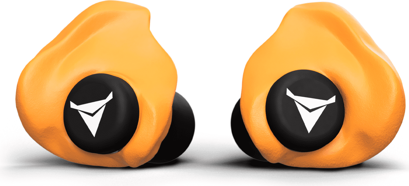 Decibullz Custom Molded Earplugs 31dB NRR Orange