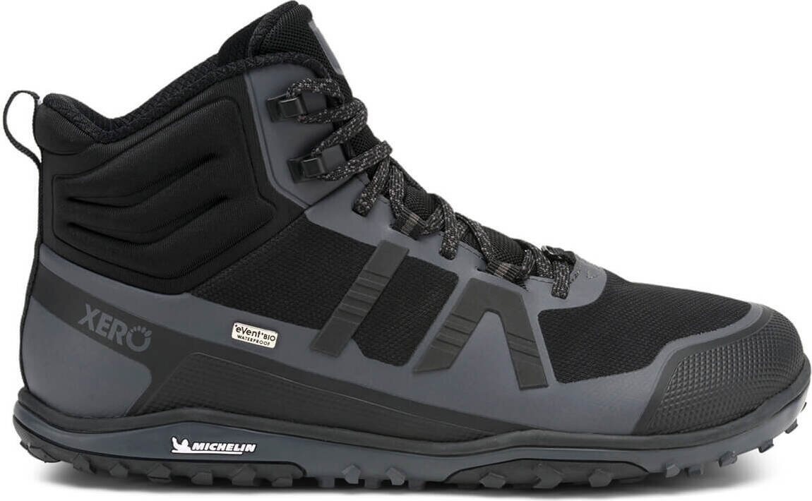 Xero Shoes Scrambler Mid II Waterproof Mens Black / Asphalt