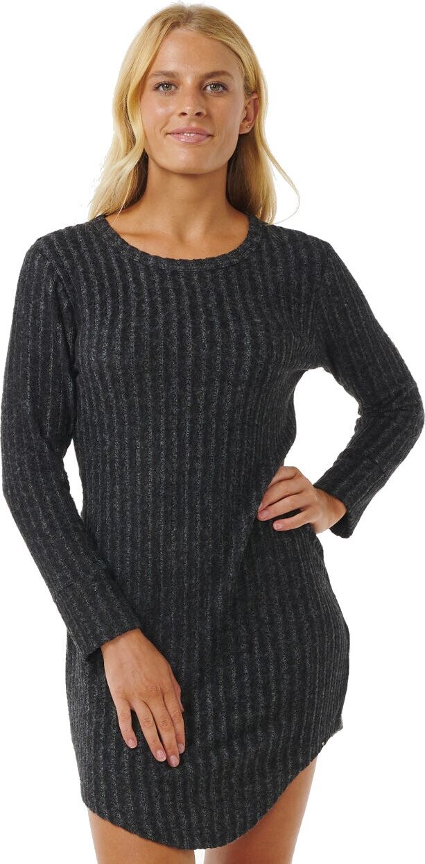 Rip Curl New Cosy Dress Womens Black Marle