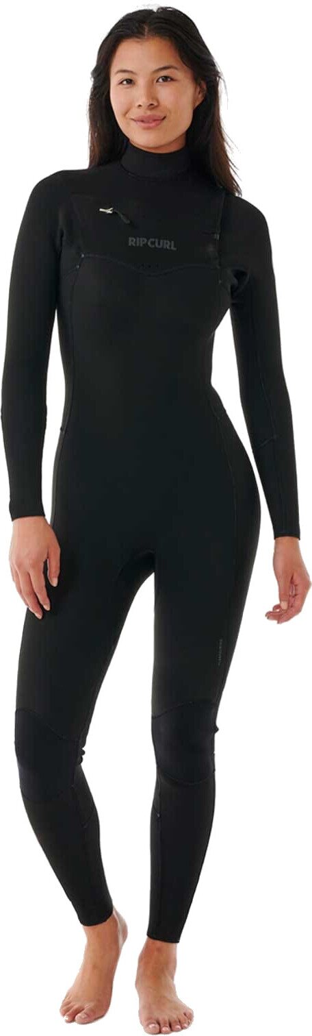 Rip Curl Dawn Patrol 3/2 Chest Zip Womens Black