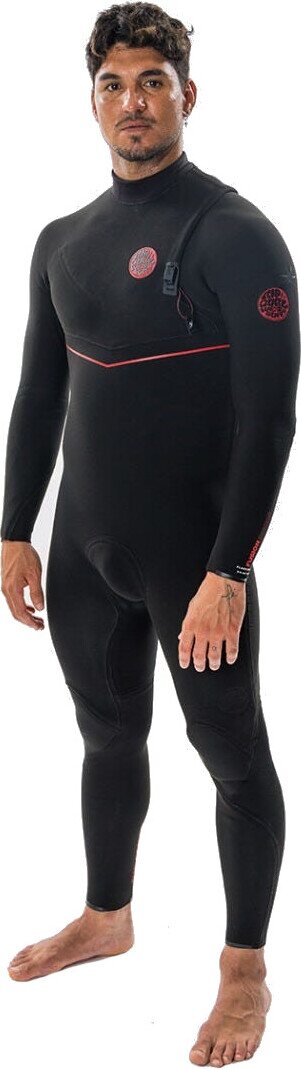 Rip Curl Flashbomb Fusion 3/2 Zip Free Mens Black