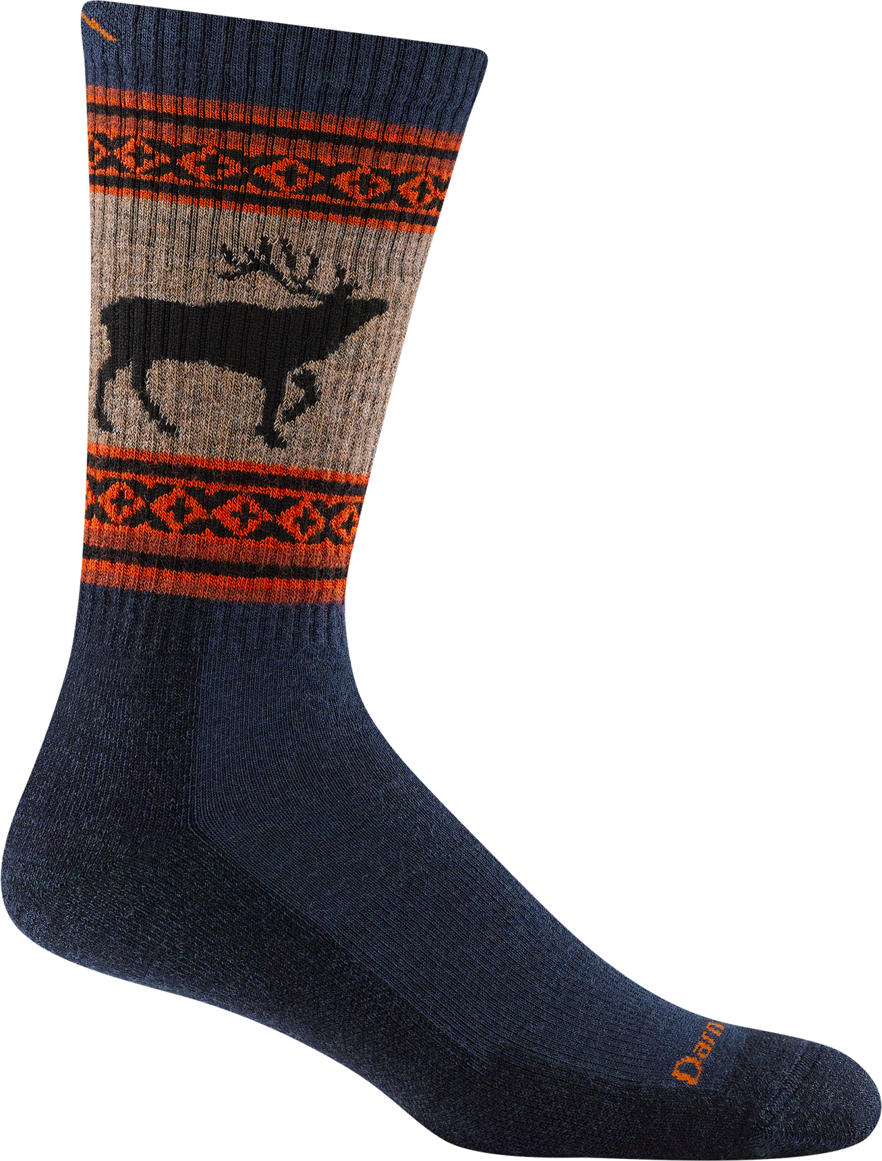 Darn Tough Vangrizzle Boot Sock Midweight Mens Eclipse