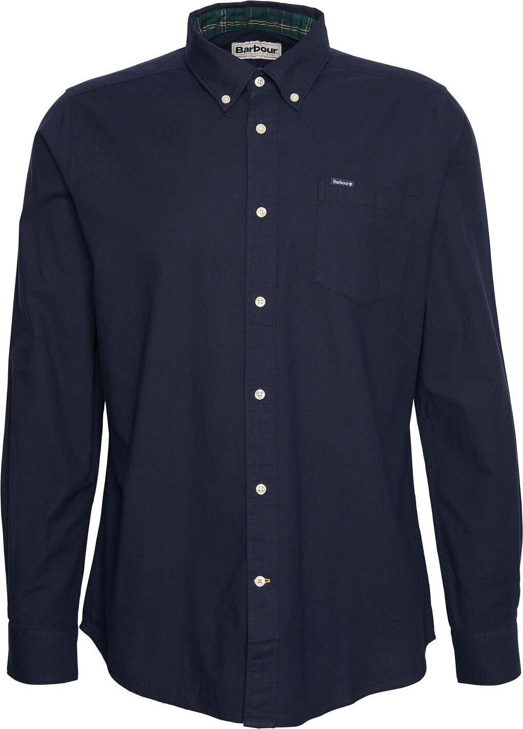 Barbour Marsden Tailored Oxford Shirt Mens Navy Stripe