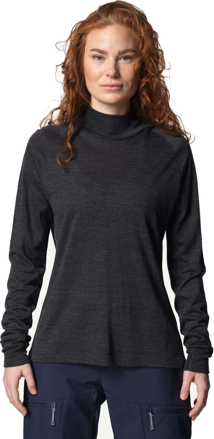 Houdini Activist Turtleneck Womens True Black