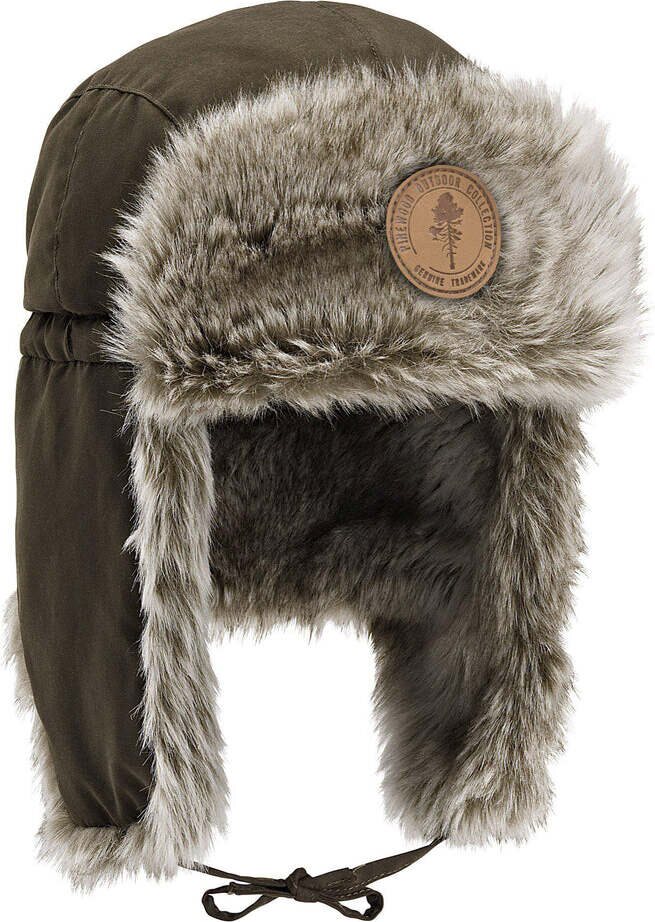 Pinewood Winter Hat Suede Brown
