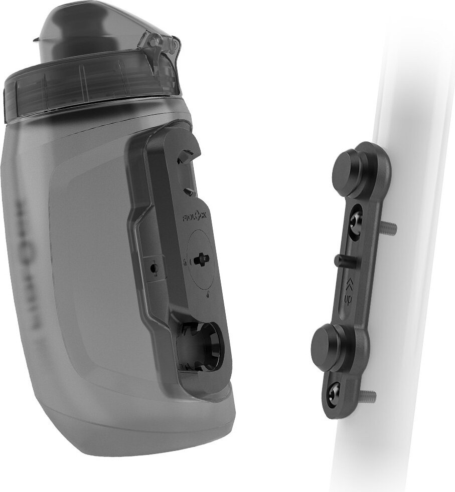 Fidlock Twist Bottle 450 + Bike Base Transparent Black