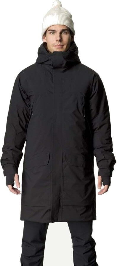 Houdini Fall in Parka Mens True Black