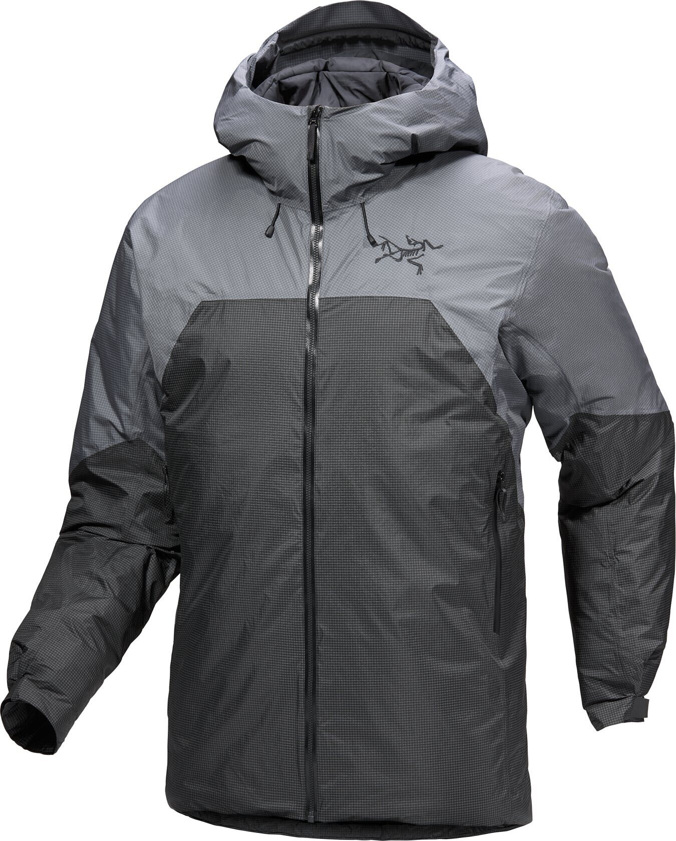 Arc'teryx Rush Insulated Jacket Mens Graphite / Black