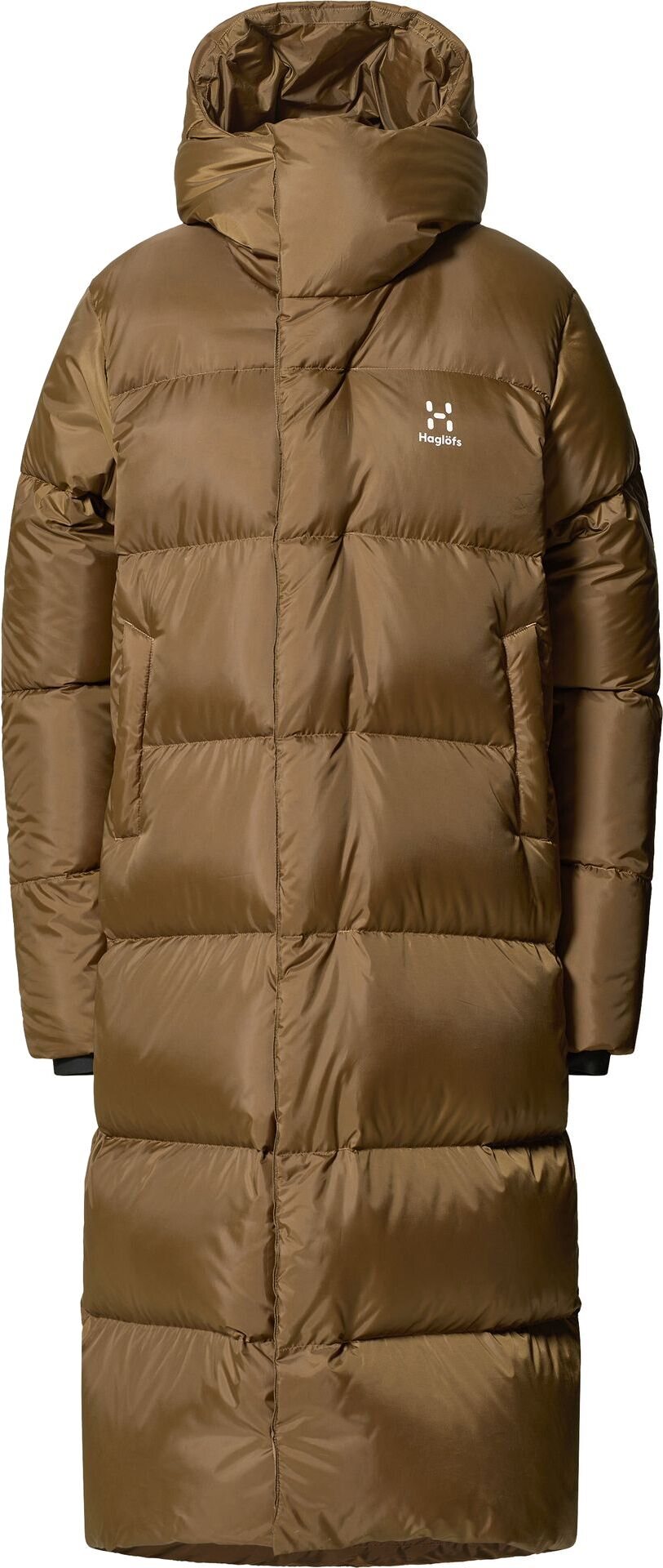 Haglöfs Long Down Parka Womens Teak Brown