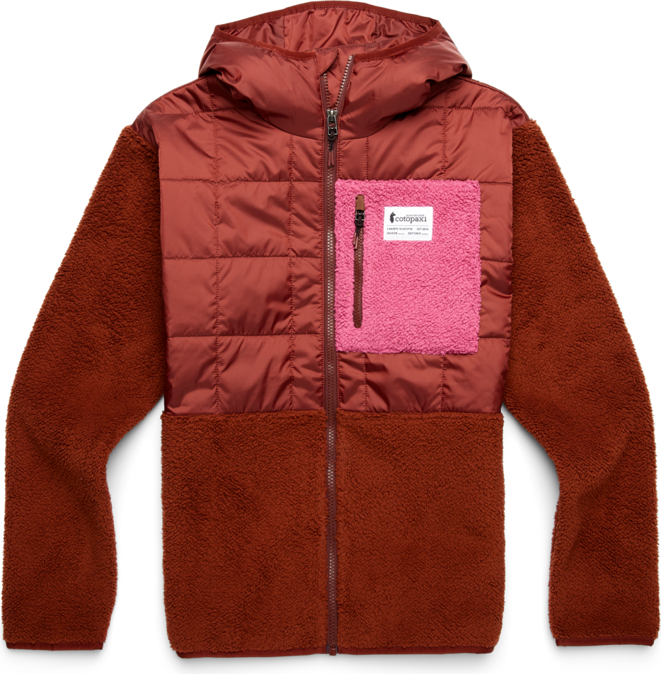 Cotopaxi Trico Hybrid Hooded Jacket Womens Rusty and Rusty