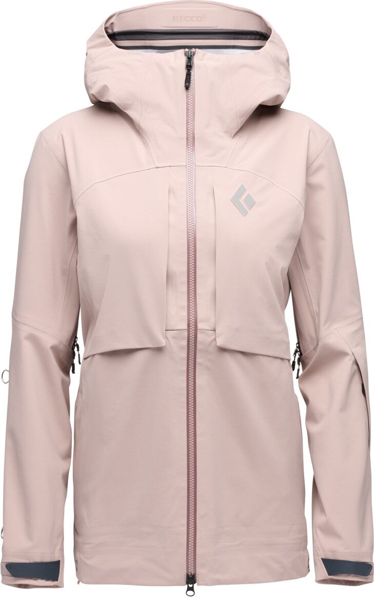 Black Diamond Factor Shell Womens Pale Mauve