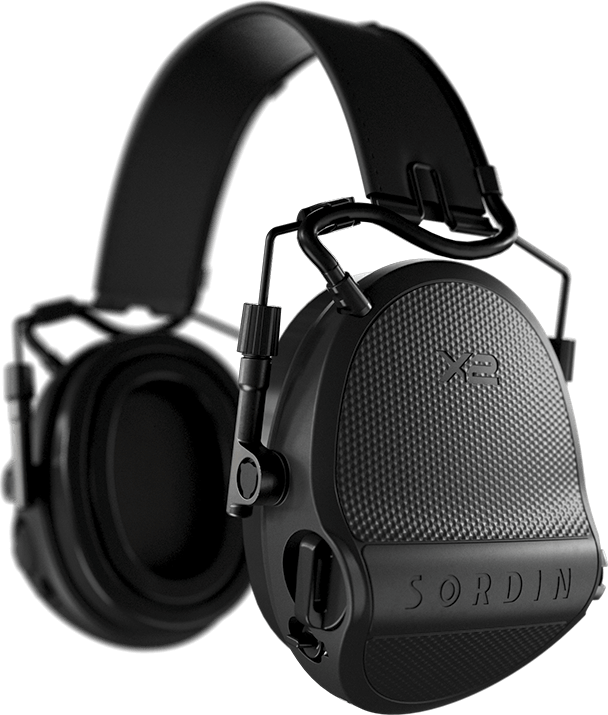 Sordin Supreme X2 BT Gel, Leather Headband Black