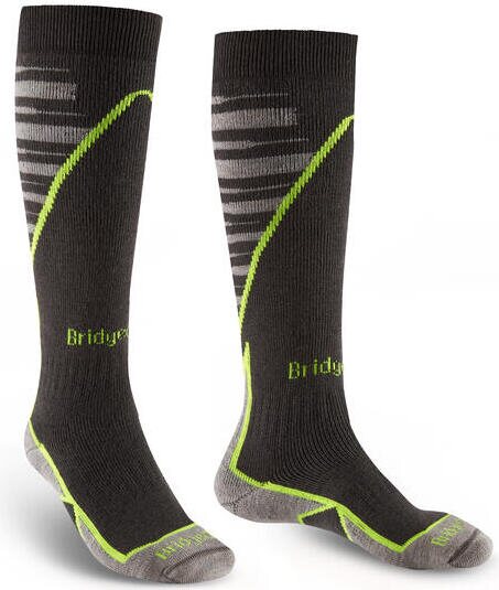 Bridgedale Ski Midweight+ Gunmetal / Stone