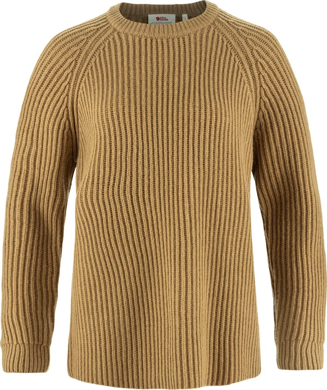 Fjällräven Övik Rib Sweater Womens Buckwheat Brown (232)
