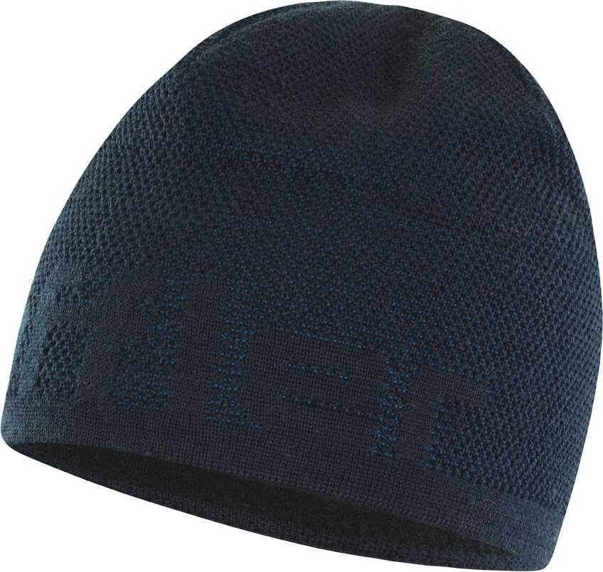 Löffler Knitted Logo Hat Black (990)