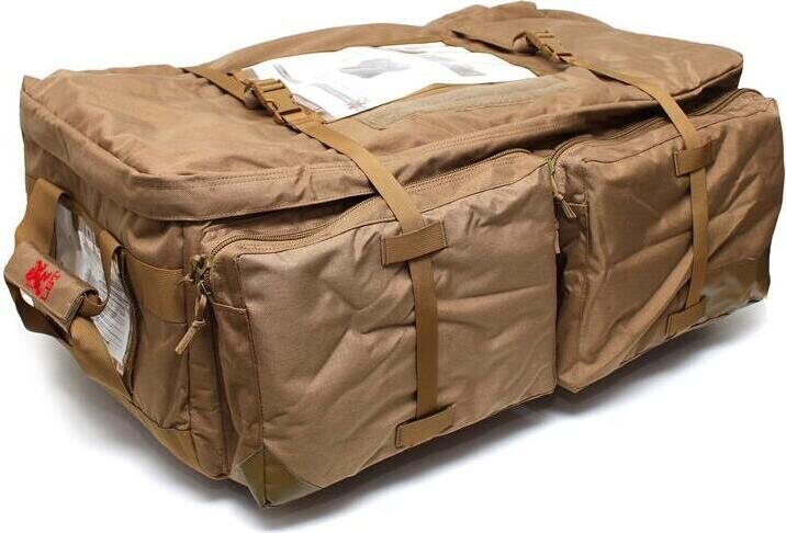LBT Medium Wheeled Load-Out Bag with Padding Coyote Brown