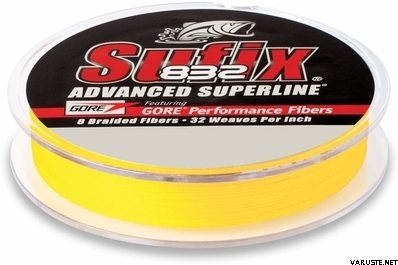 Sufix 832 Monikuitusiima 120m Neon Keltainen