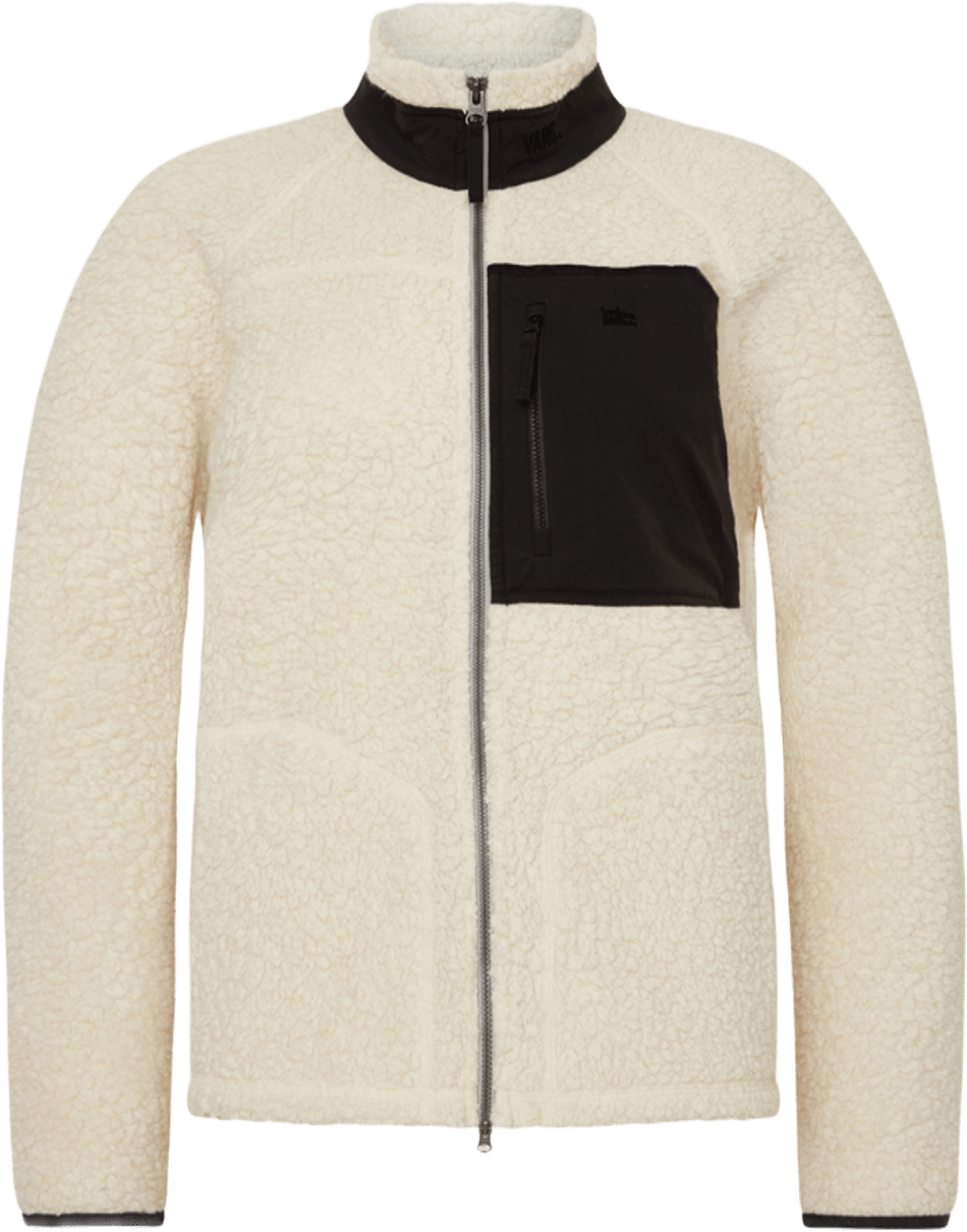 Varg Vargön Fat Wool Jacket Womens Off White