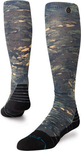 Stance Rompin Mid Poly Snow Camo