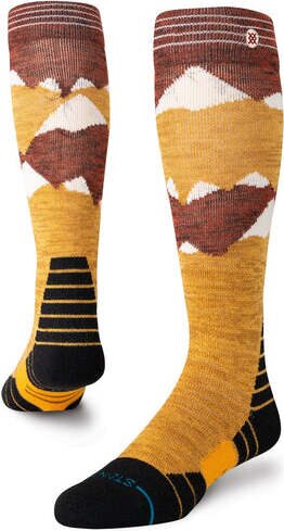 Stance Windy Peaks Mid Wool Snow Gold