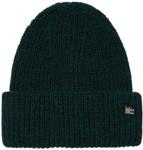 Varg Bergen Knitted Cap Dark Emerald Green