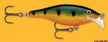 Rapala Scatter Rap Shad 7cm Perch