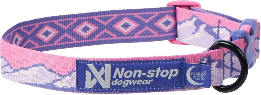 Non-stop Dogwear Trail Quest Collar Rachel Pohl Purple/Pink