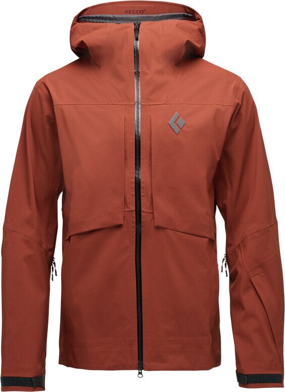 Black Diamond Factor Shell Mens Iron Red