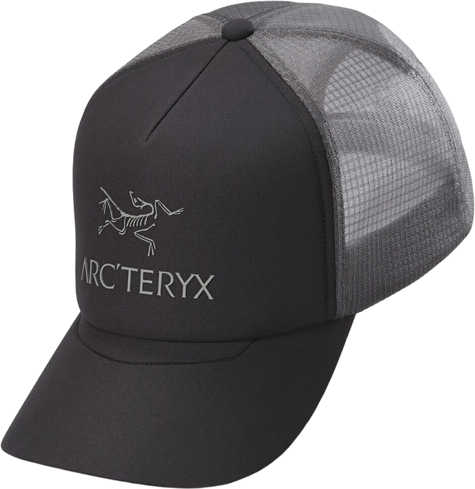 Arc'teryx Bird Word Trucker Curved Black/Graphite