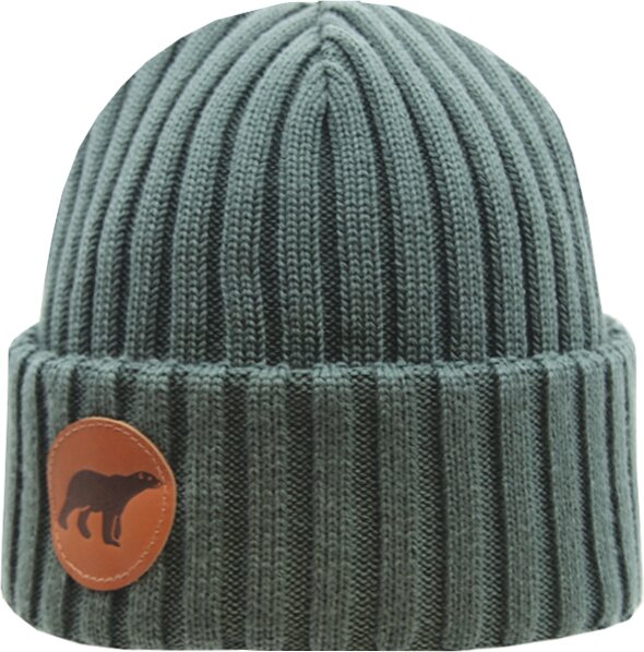 Superyellow Björn Beanie Fog Green