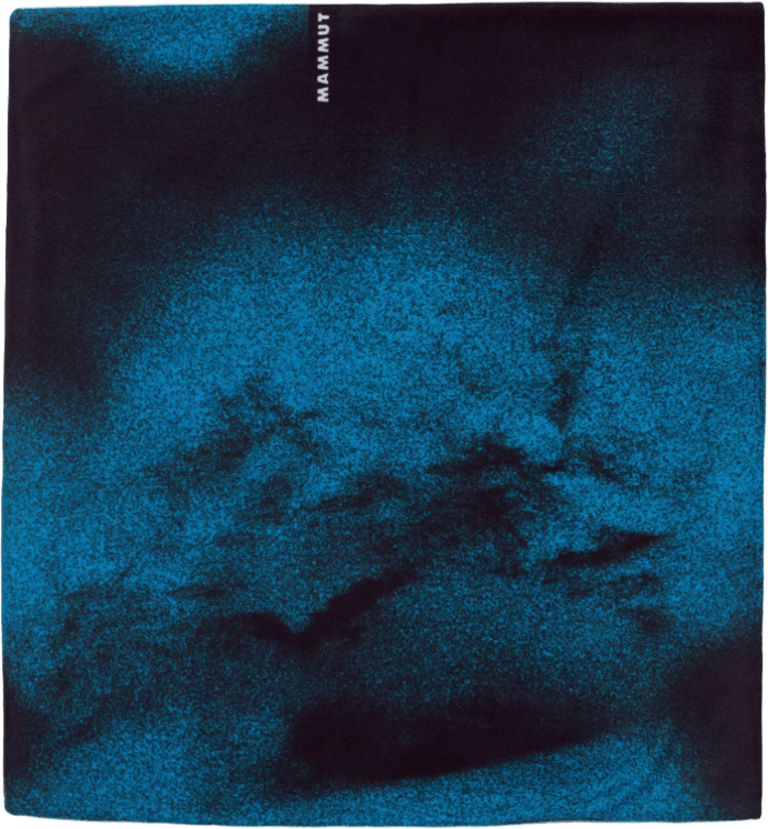 Mammut Fleece Neck Gaiter (2024) Glacier Blue - Black