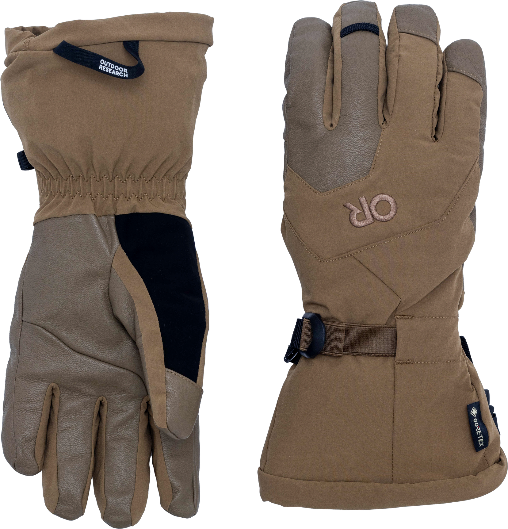 Outdoor Research Arete Modular Gore-Tex Gloves Mens Coyote