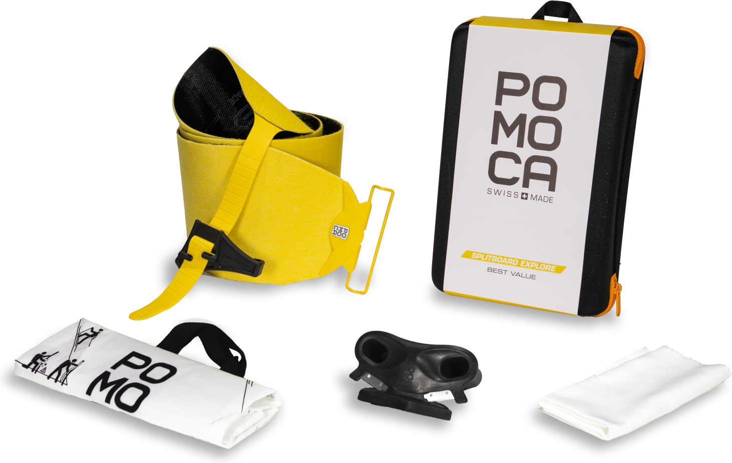 Pomoca Splitboard Explore Yellow