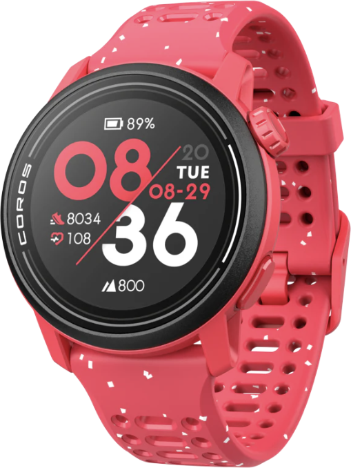 Coros Pace 3 sport watch Red (Silicone)