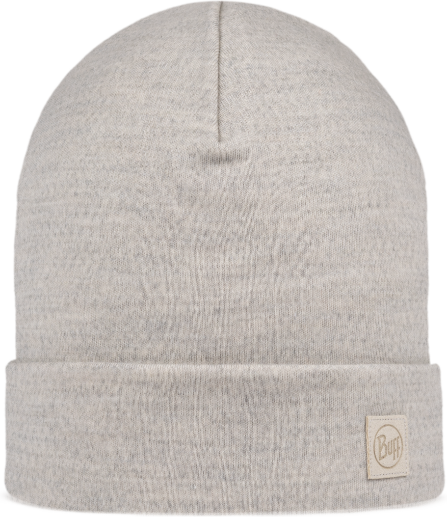 Buff Merino Heavyweight Beanie Solid Cloud