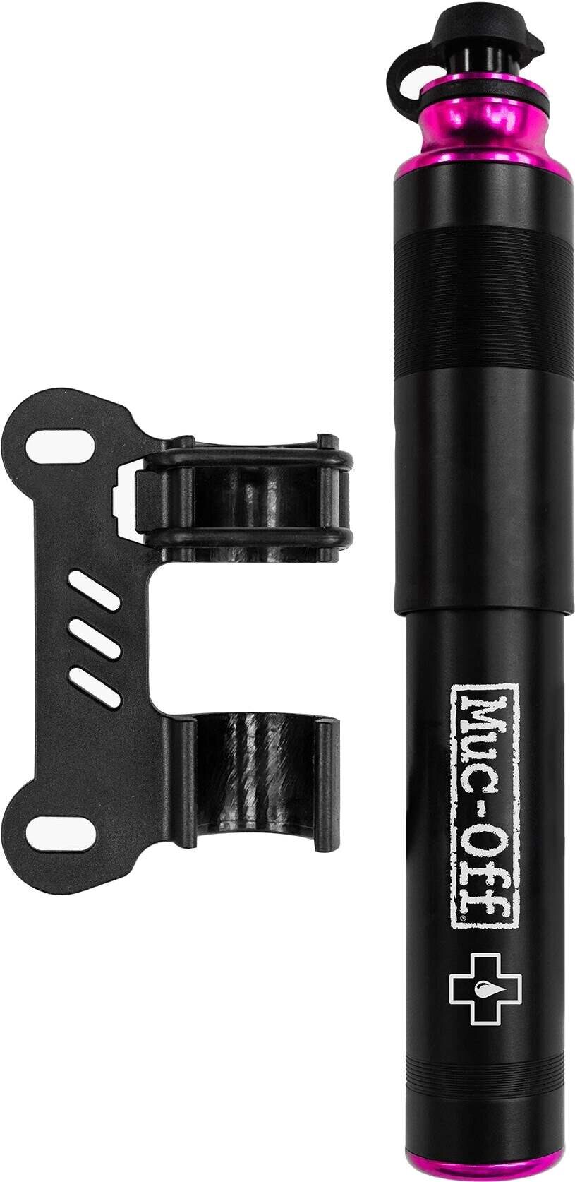 Muc-Off AirMach Mini pump 7,6 bar/110 psi Black / Pink