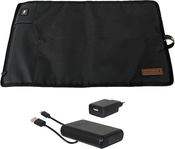 Woodline Keflavik Heated Seat Pad Black