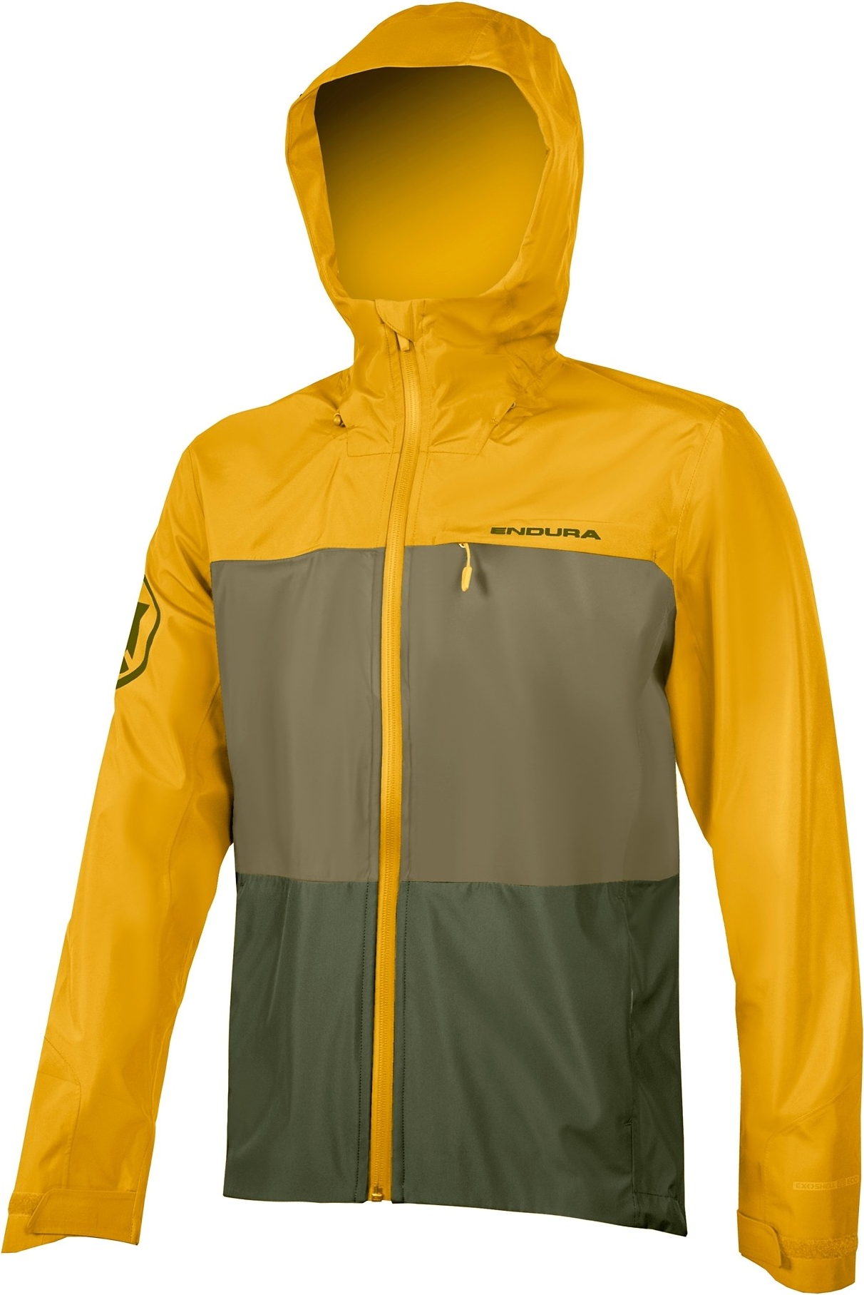 Endura Singletrack Jacket II Mens Yellow Mustard