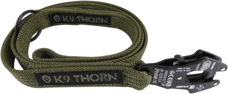 K9 Thorn Leash, Kong Frog Olive