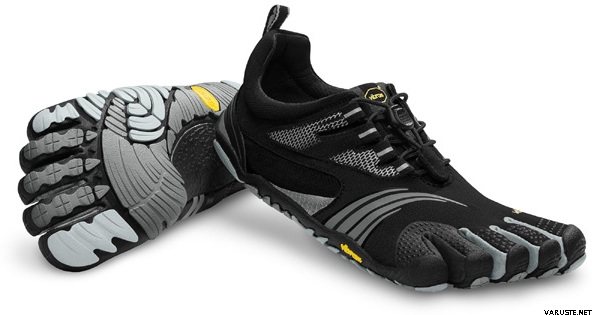 Vibram FiveFingers Komodosport LS, miesten malli Black/Silver/Grey