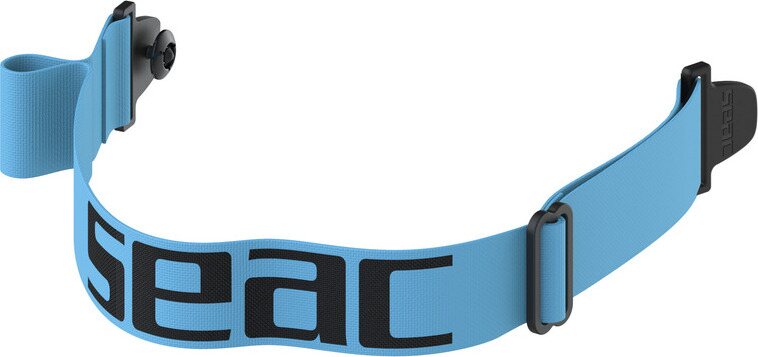 Seacsub Mask Fabric Straps Aquamarine